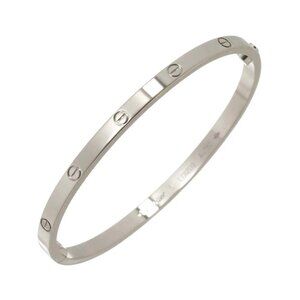 Cartier Love Bracelet SM 18K White Gold 750 Size16 90285618